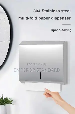 Wall Mount Toilet Multi Fold Hand Tissue Towel Dispenser