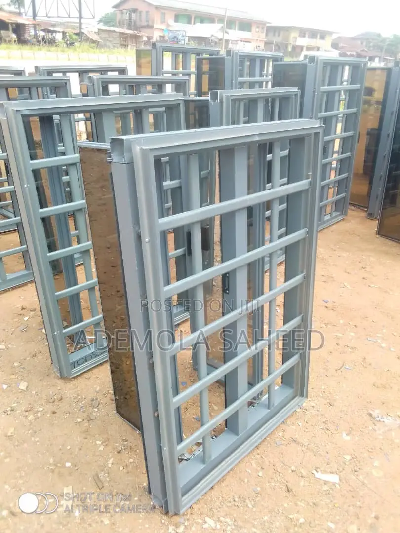 Casement Windows With Cutting Wall