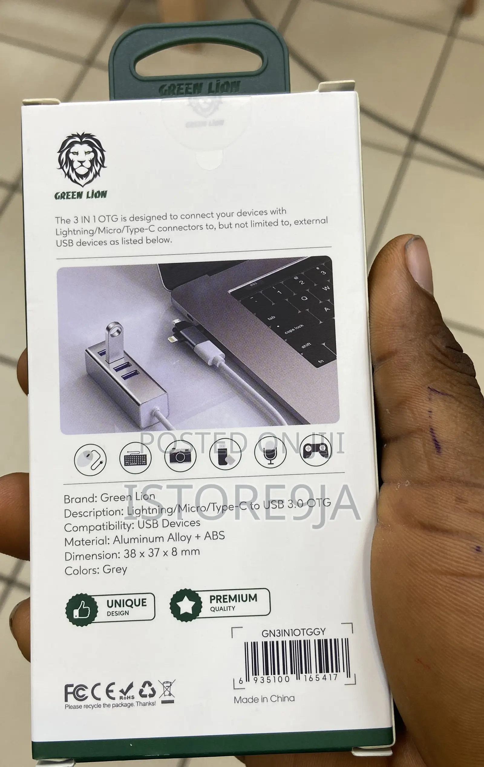 Greenlion 3 in 1 Flashdrive