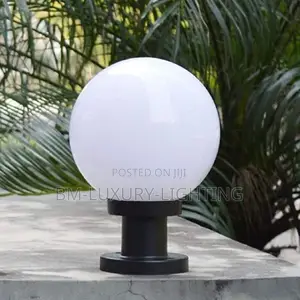Decoration New Ball Pillar Lights Yard Patio Ground Lamp