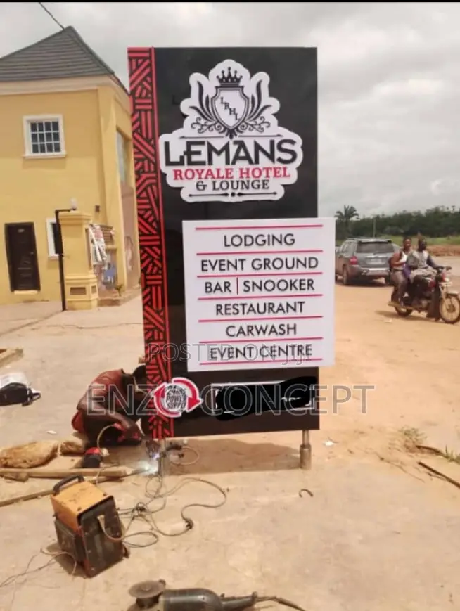 Enzo Outdoor Signage