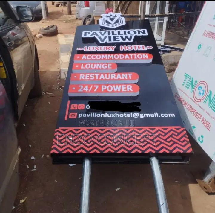Enzo Outdoor Signage