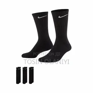 High Quality Nike Socks (Black)