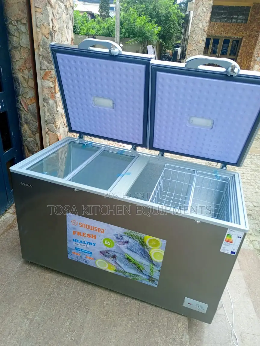 Double Door Freezer