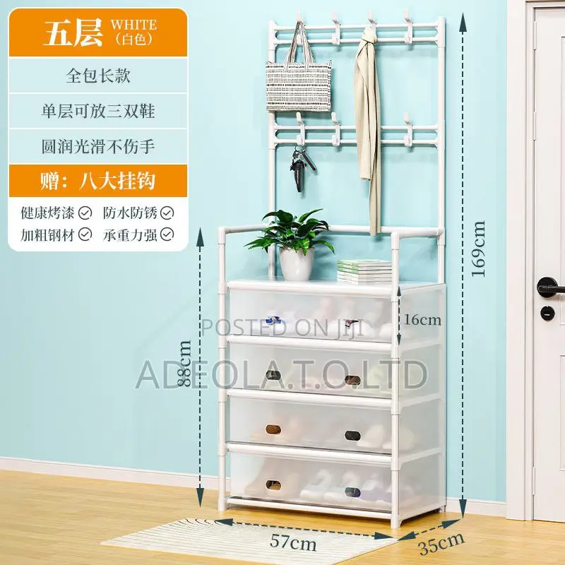 Shoe and Bag Rack