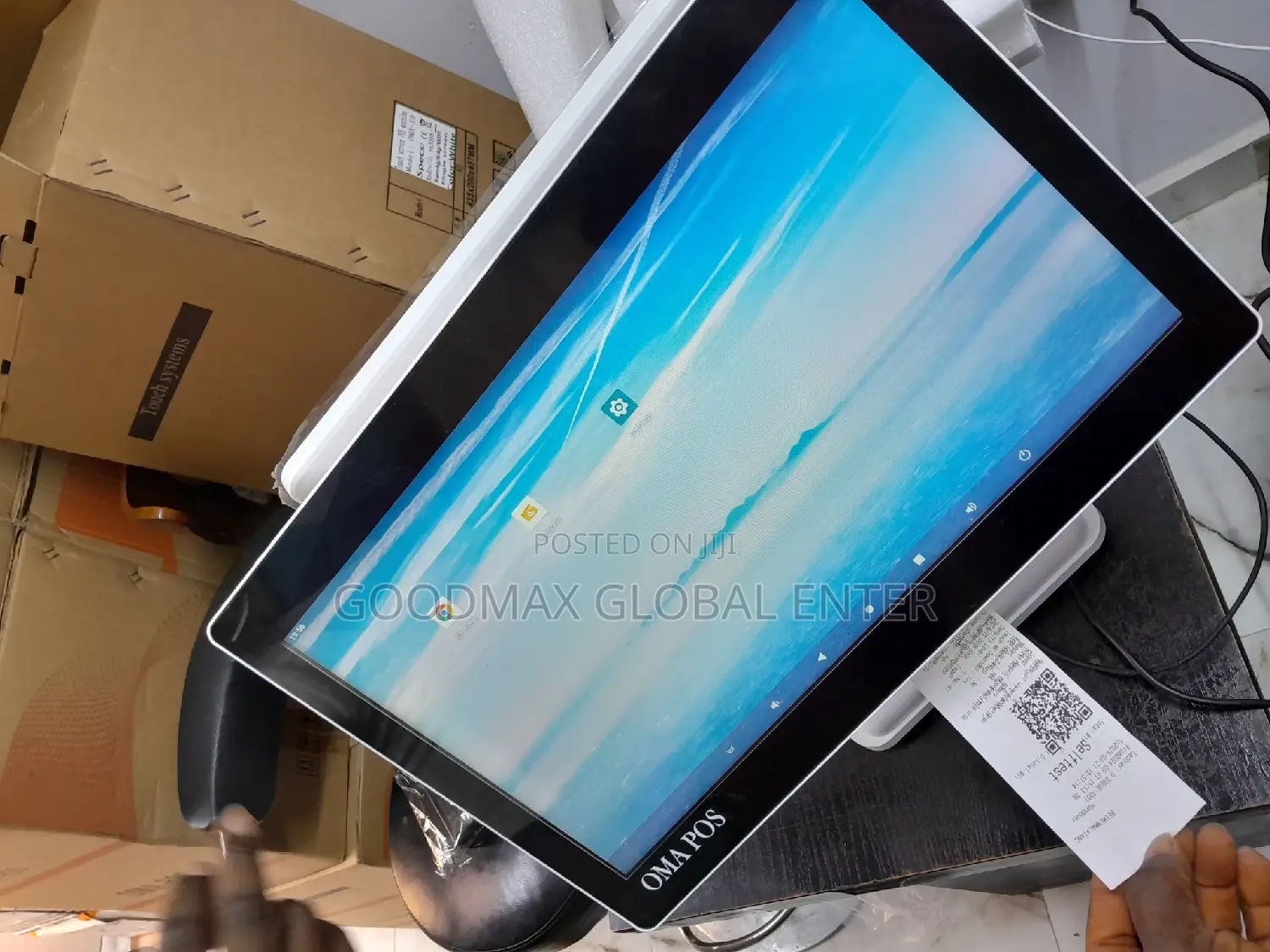 Double Screen OMA Android Pos System