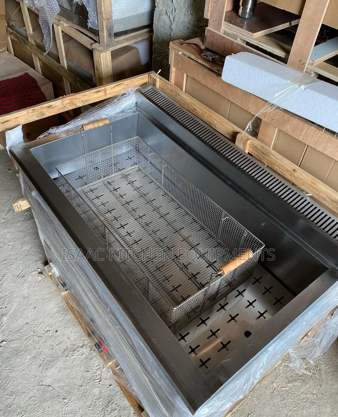 100liters Standing Gas Deep Fryer