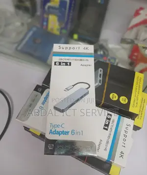Typec to 6 in 1 Adaptor