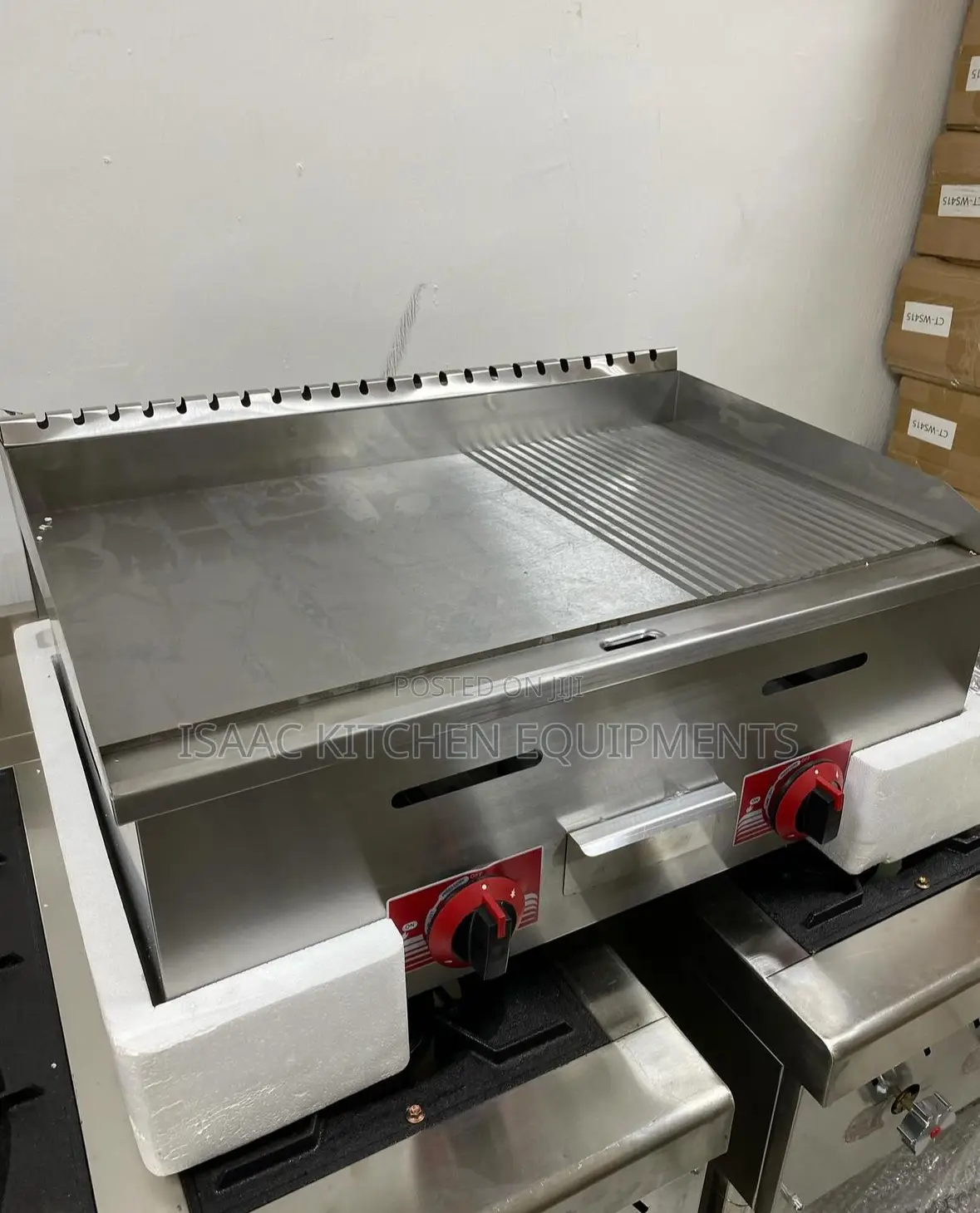 Rough and Smooth Face Gas Grilldle