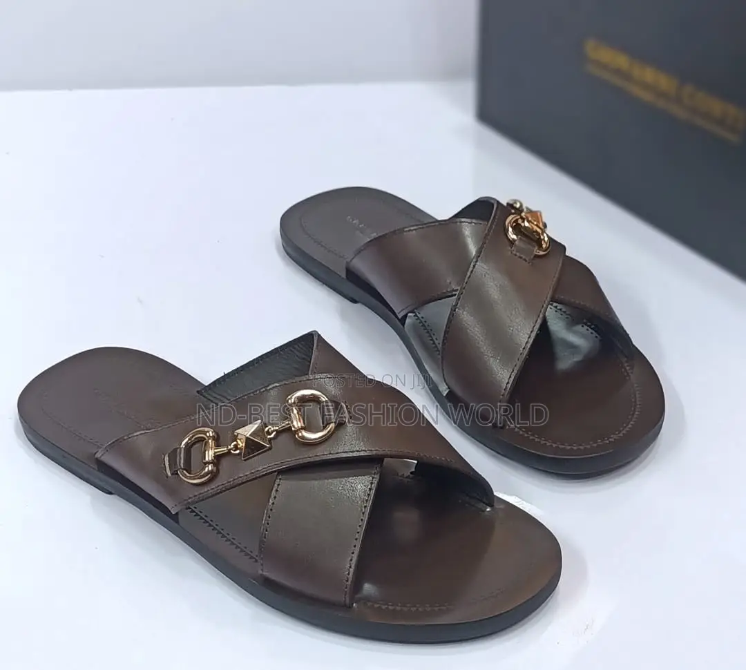 Pure Leather Slippers