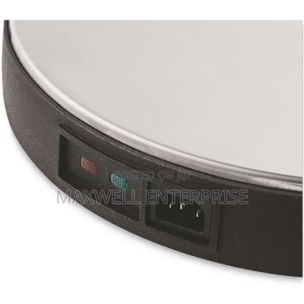 Heated Lazy Susan Rotatable Heating Plate Warmer