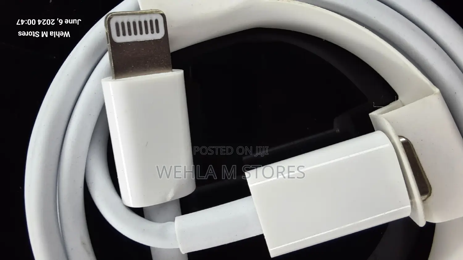 Original iPhone Cable Type C to Lightning - White