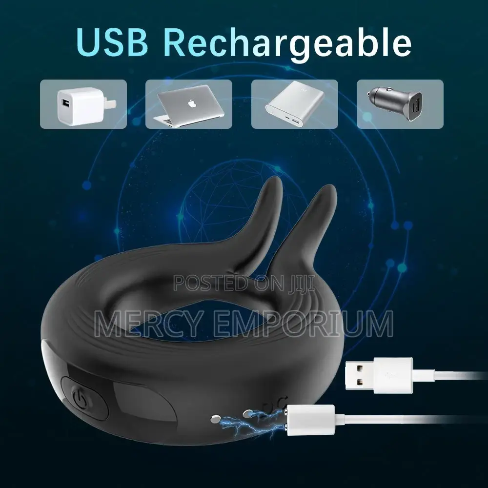 Vibrating Penis Ring Remote-Controlled Delay Ejaculation