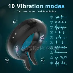 Vibrating Penis Ring Remote-Controlled Delay Ejaculation