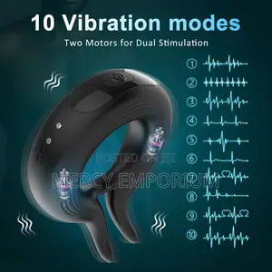 Vibrating Penis Ring Remote-Controlled Delay Ejaculation