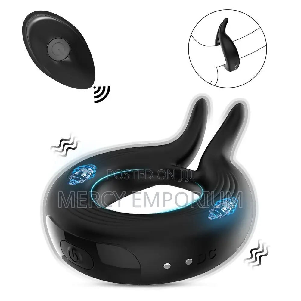 Vibrating Penis Ring Remote-Controlled Delay Ejaculation