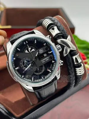 Tag Heuer Chronograph Watch and Bracelet Set