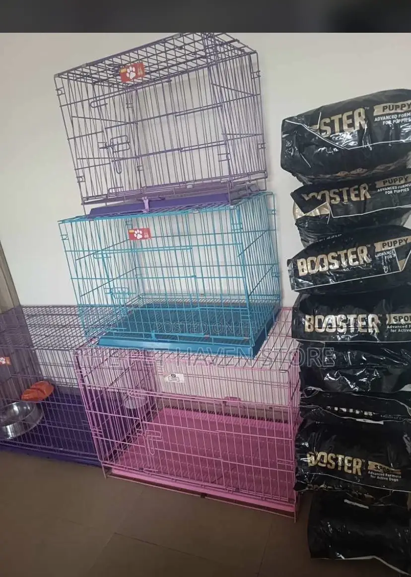 Dog Cage Sizes 2,3,4 Metal