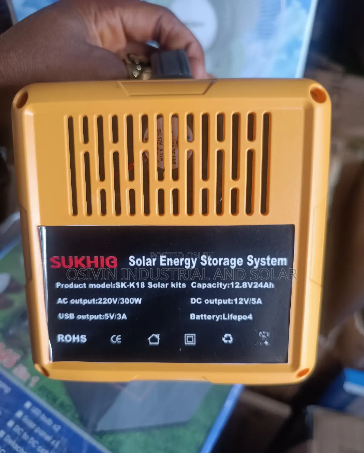 300w Sukhig Solar Generator With 30w Solar Panel