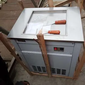 Commercial Standing Electric Fry Ice-Cream Machine Available