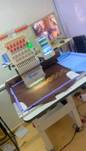 Yinghe One Head Monogram Machine Agbada Brand New Machine
