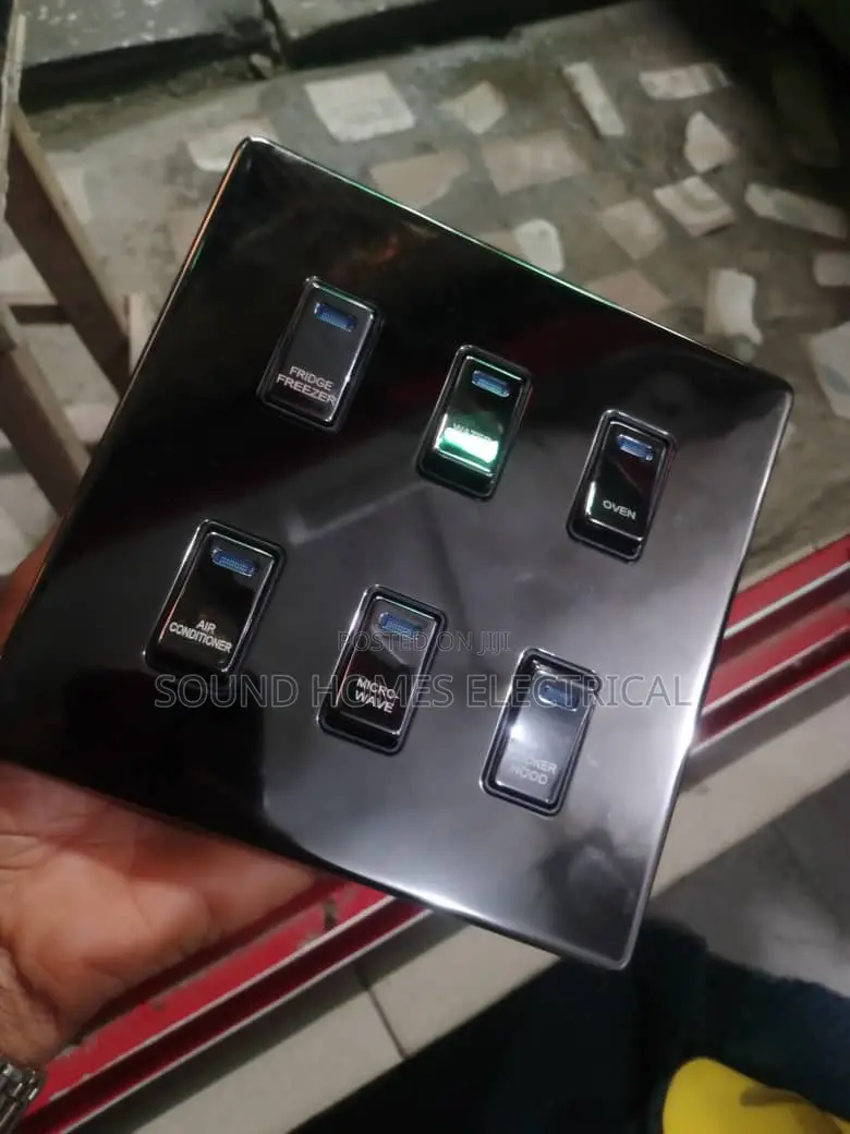 6gang Grid Switch
