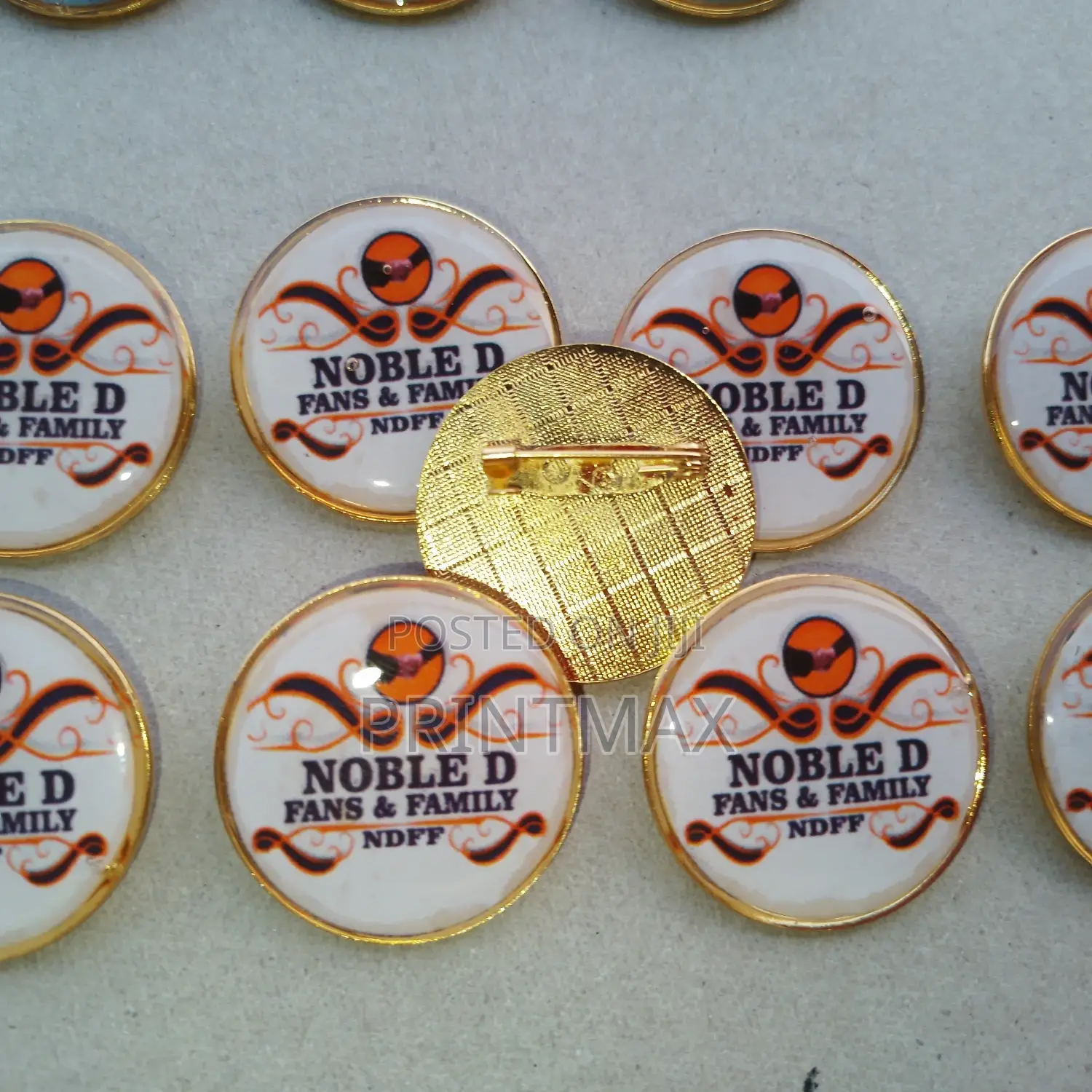 Branded Metal Lapel Pin