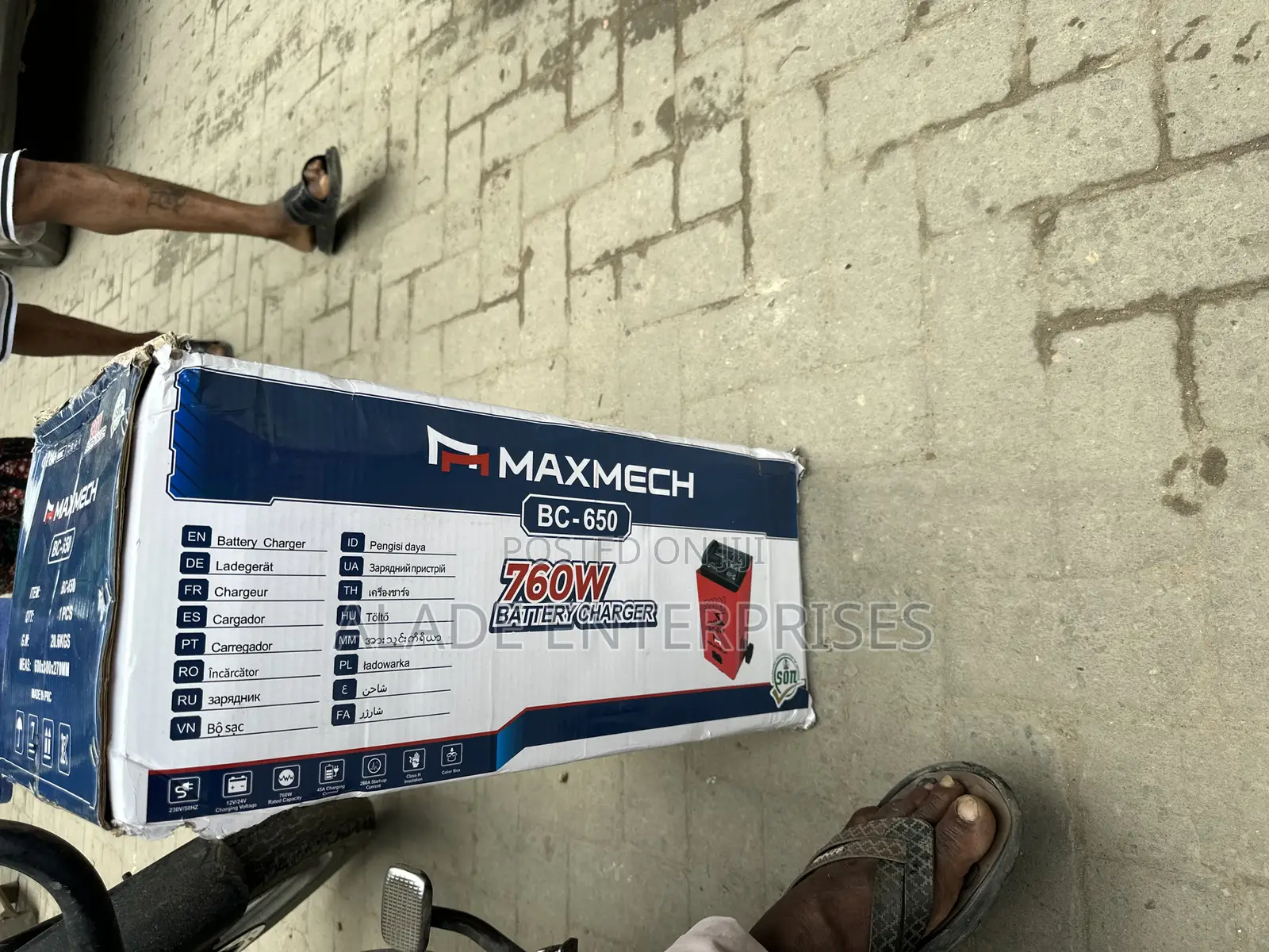 Battery Charger Bc650 Maxmech Industrial