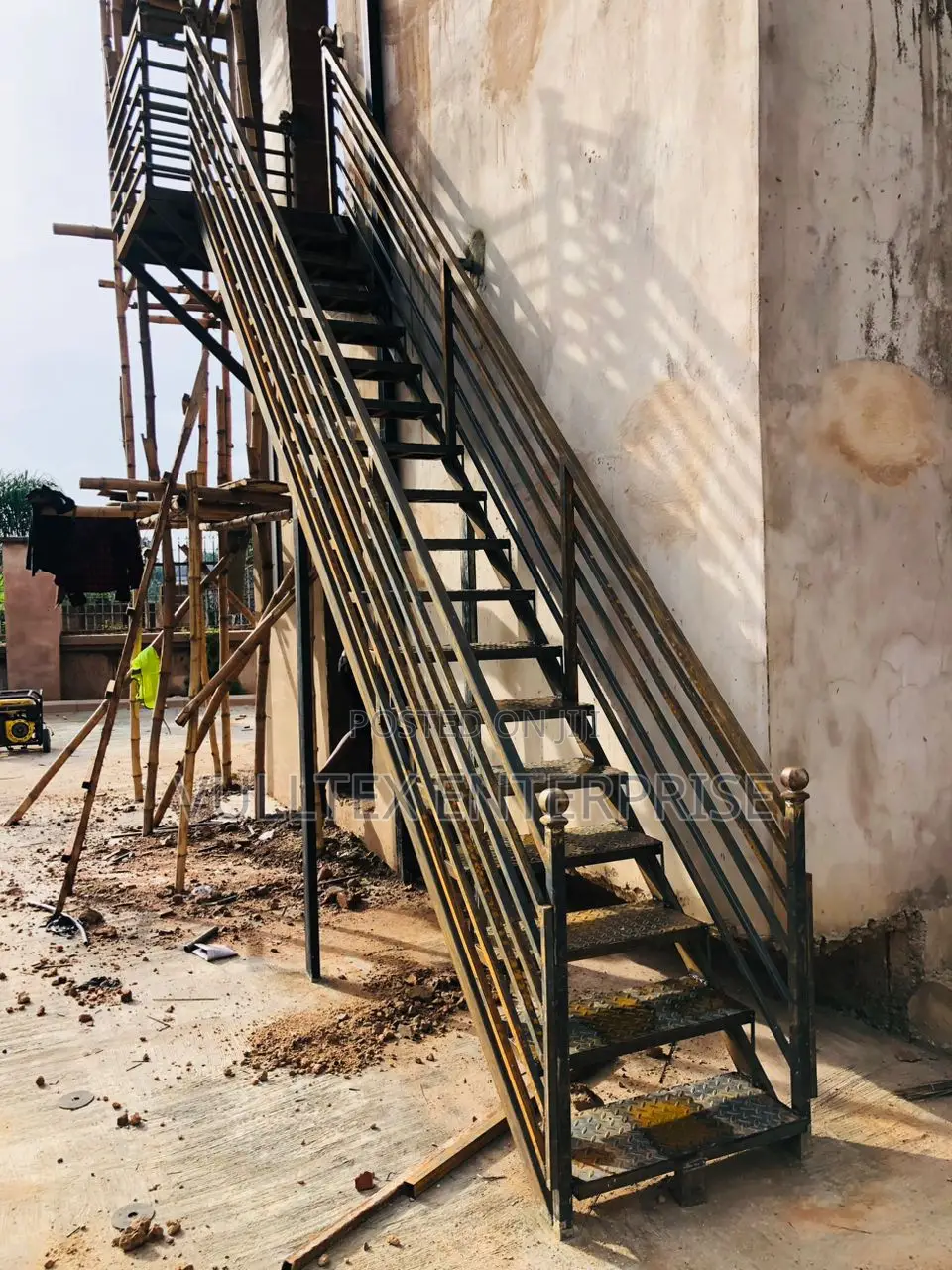Emergency Exit Staircase