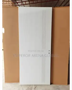Solid Room Doors With Architraves and Side Frames