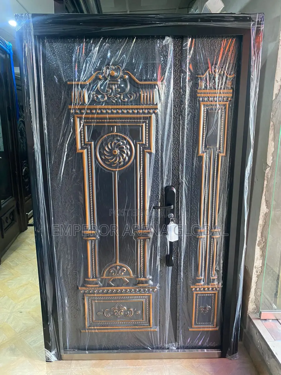 Solid Steel Security Door