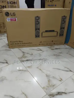 100% Convinent LG Powerfull Bass Home Theater LHD687BG 1250w