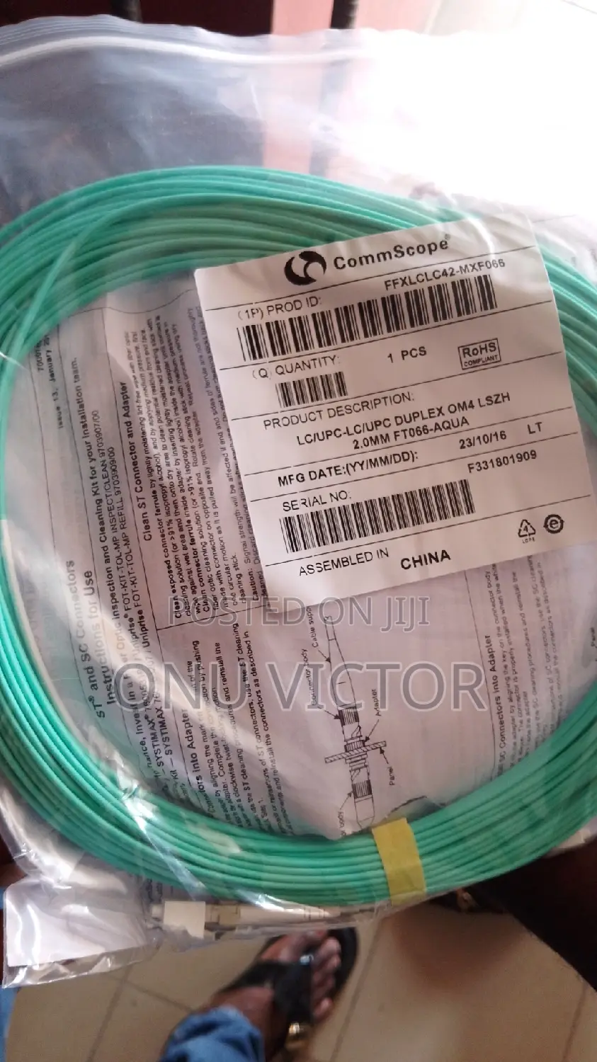 Om4 Commscope Fiber Optic Patch Cord
