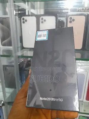 New Samsung Galaxy Note 20 Ultra 5G 128 GB Black