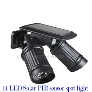 14 Leds Solar Pir Motion Sensor Light +1