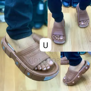 High Sole Fashion Slides