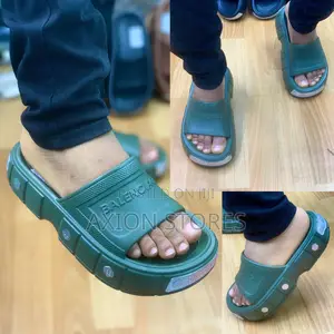 High Sole Fashion Slides