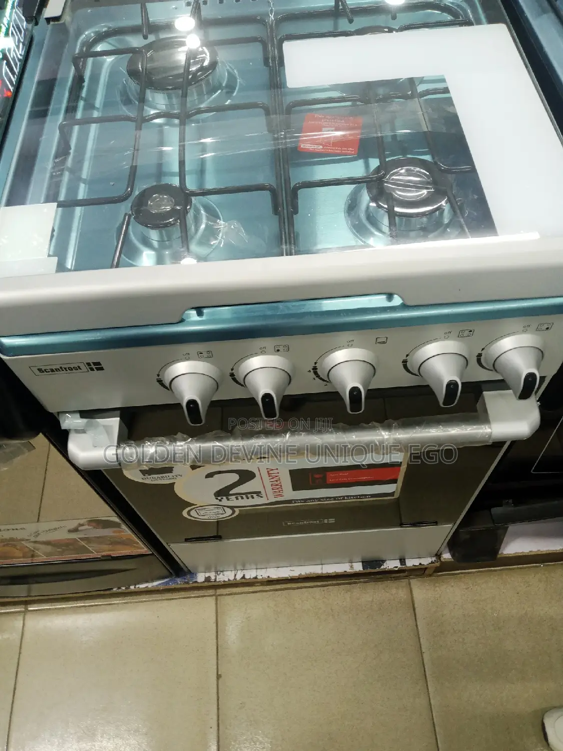 Scanfrost Gas Cooker