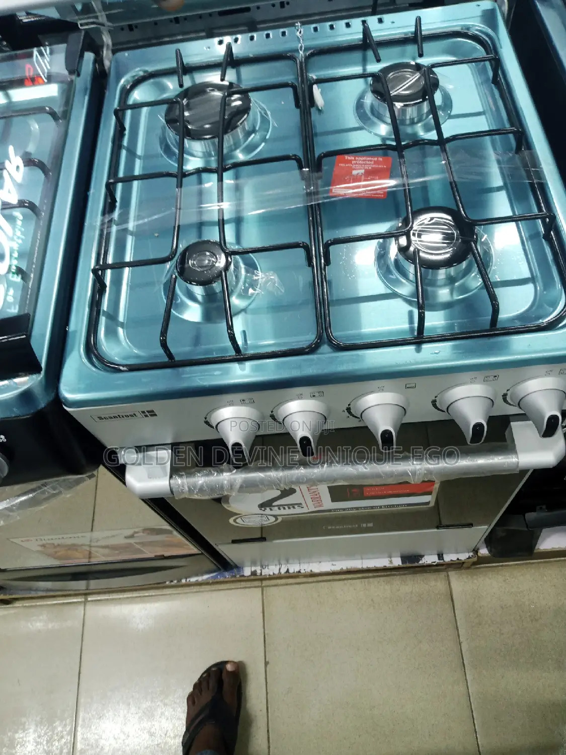 Scanfrost Gas Cooker