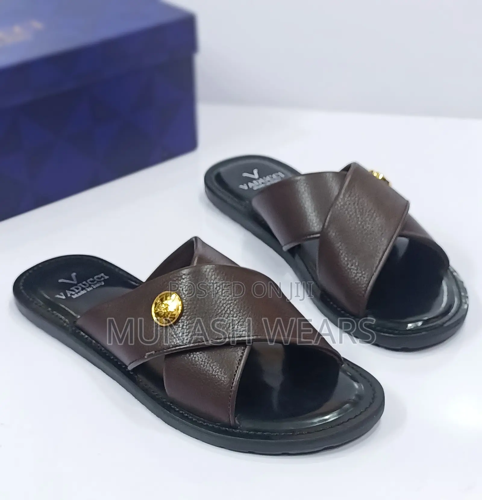 Original Leather Italian Slipers