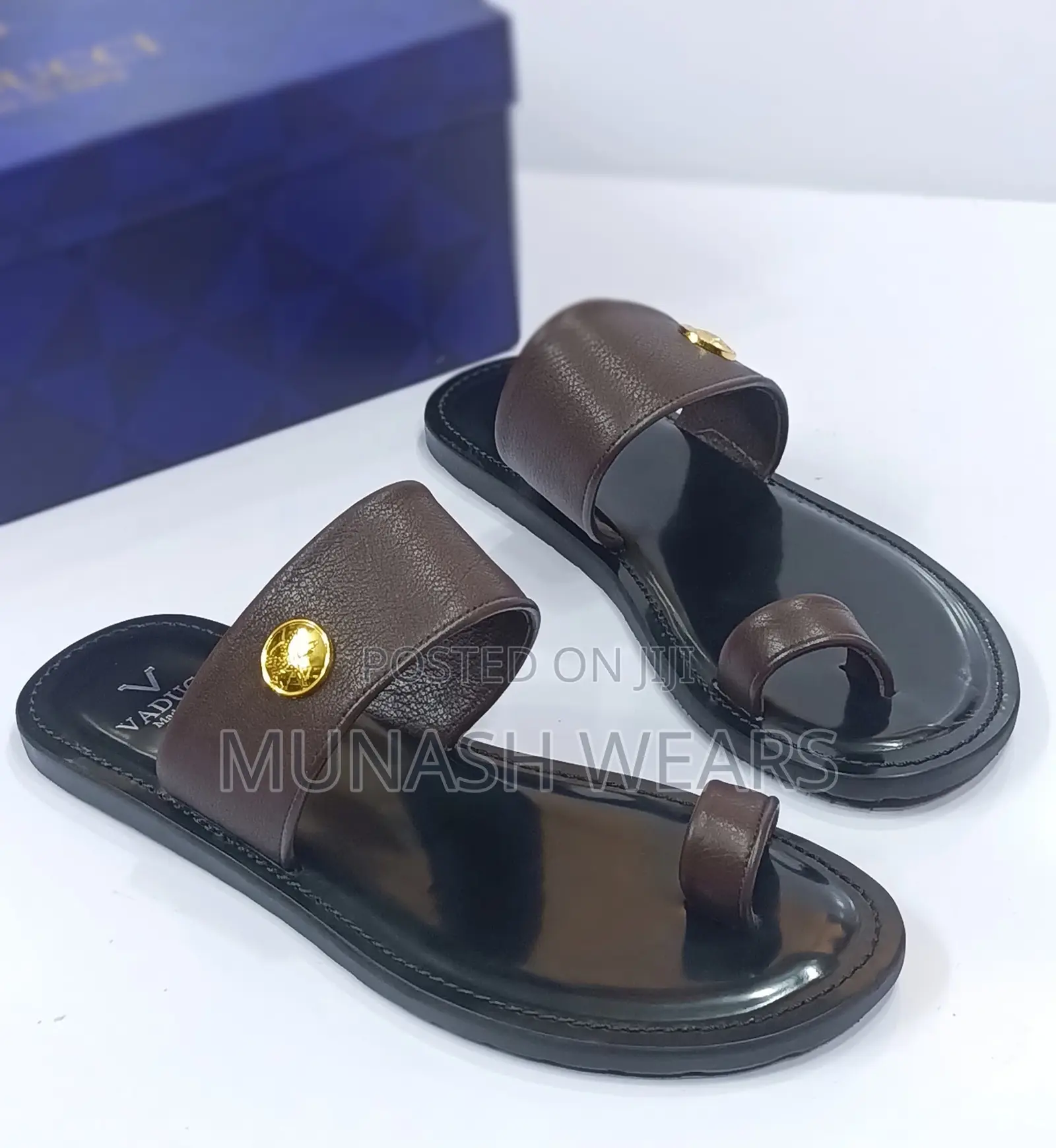 Original Leather Italian Slipers