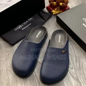 Italian Deudage Leather Mule