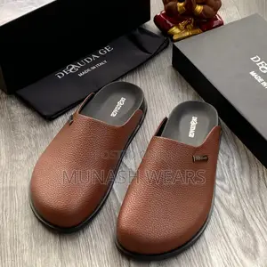 Italian Deudage Leather Mule