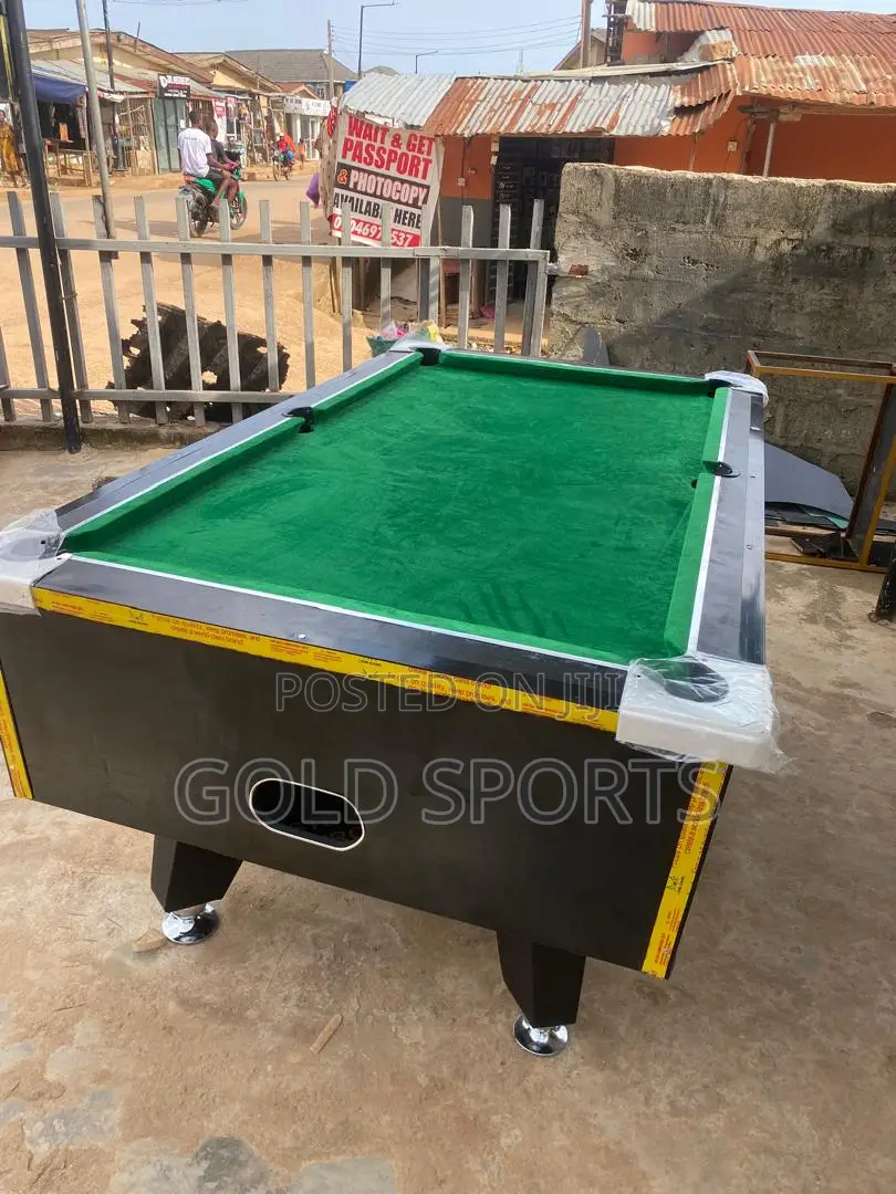 Snooker Coin Table Commercial Coin Snooker Table in Ikeja - Sports Equipment, Gold Sports ...
