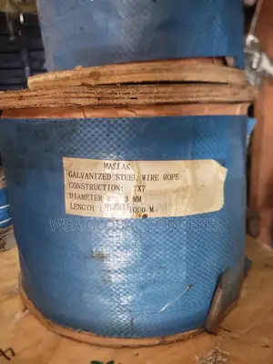 3mm Galvanized Steel Wire Rope 1000 Meters