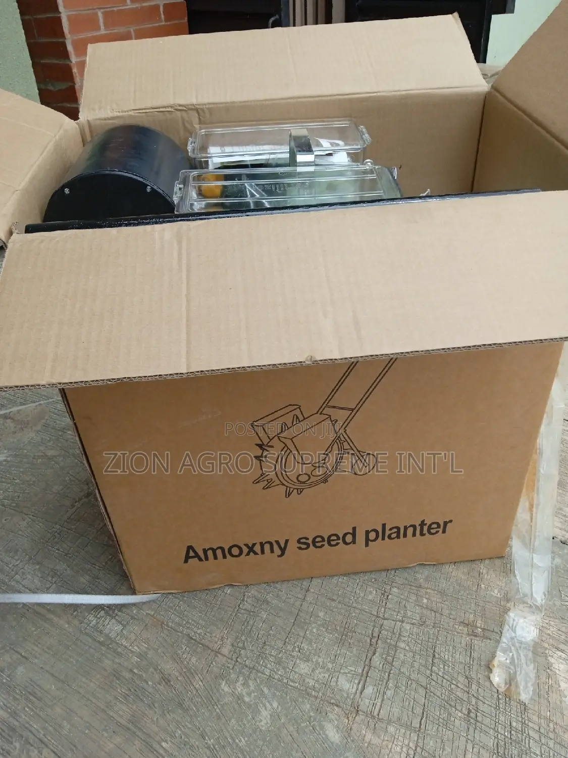 Doouble Compartment Seed Planters