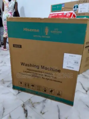 Noiseless Hisense Machine Capacity of 7.5kg Wash| White