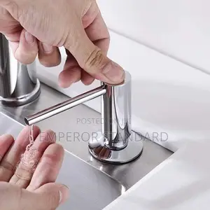 Pump Up Kitchen Sink Brass Soap Dispenser Kitchen Hand