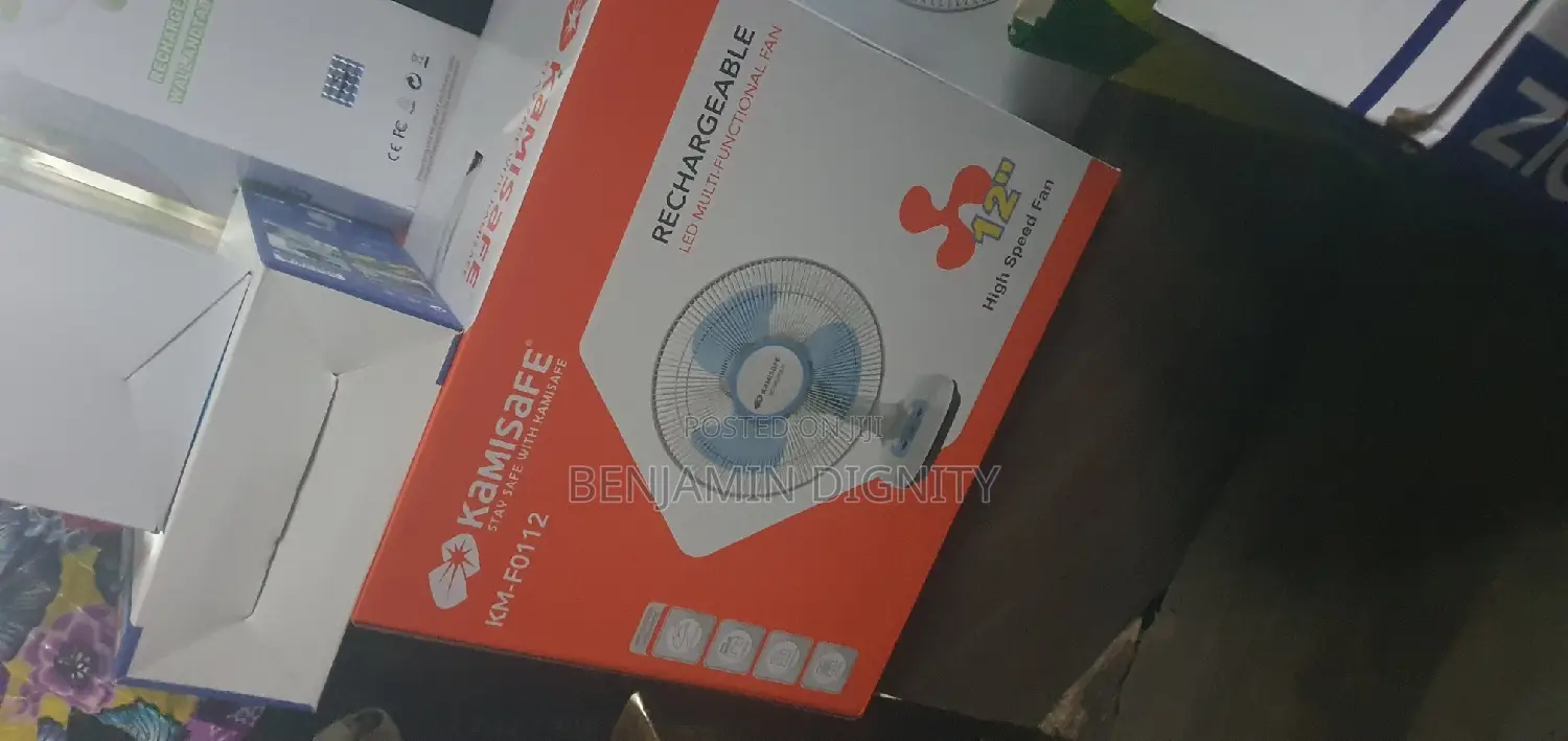 Recheageabl Table Fan