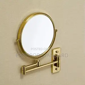 Makeup Mirror Gold/Silver Bathroom Mirror Wall Mount 360
